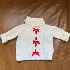 Janie and Jack baby girl sweater 3-6 months
